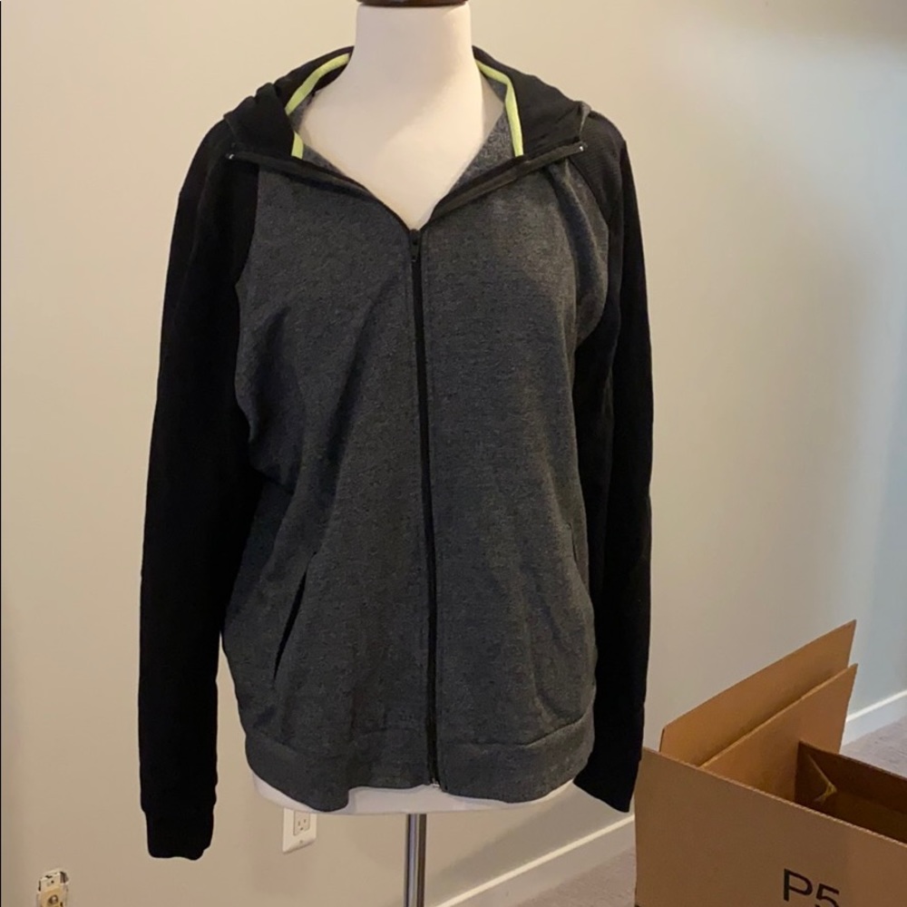 topman hooded zip up